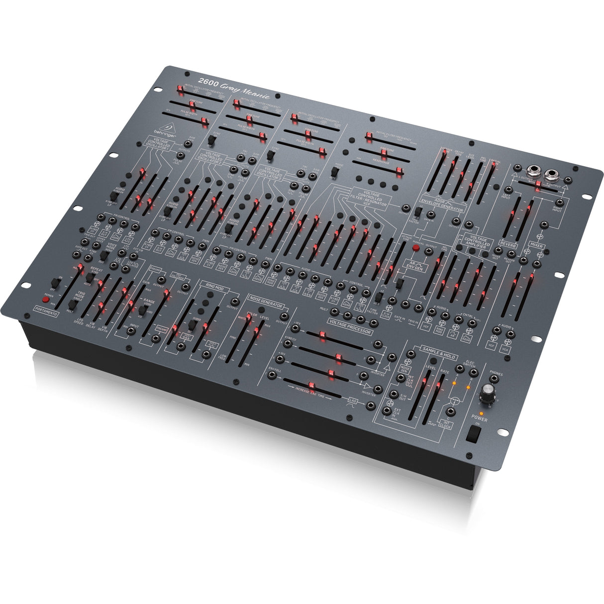 Behringer 2600 Gray Meanie Semi Modular Analog Synthesizer
