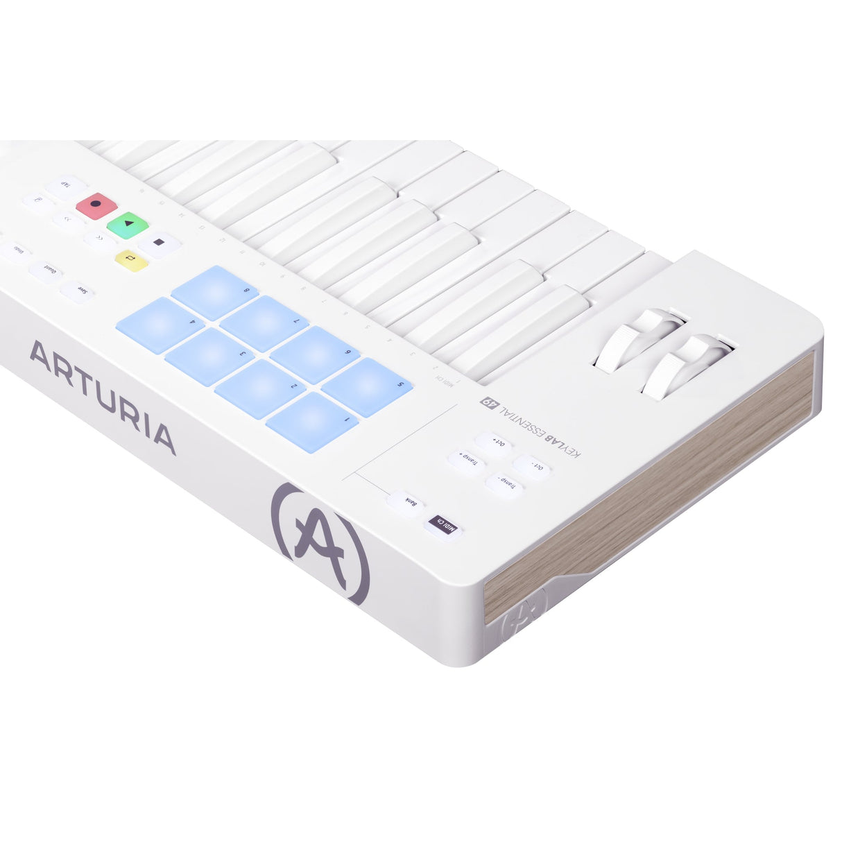 Arturia KeyLab Essential 49 mk3 49-Note MIDI Keyboard Controller, Alpine White