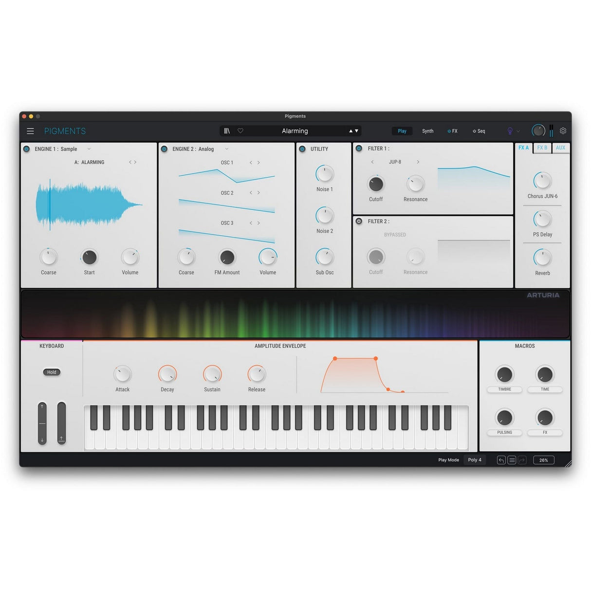 ARTURIA Pigments 6 Software Synthesizer