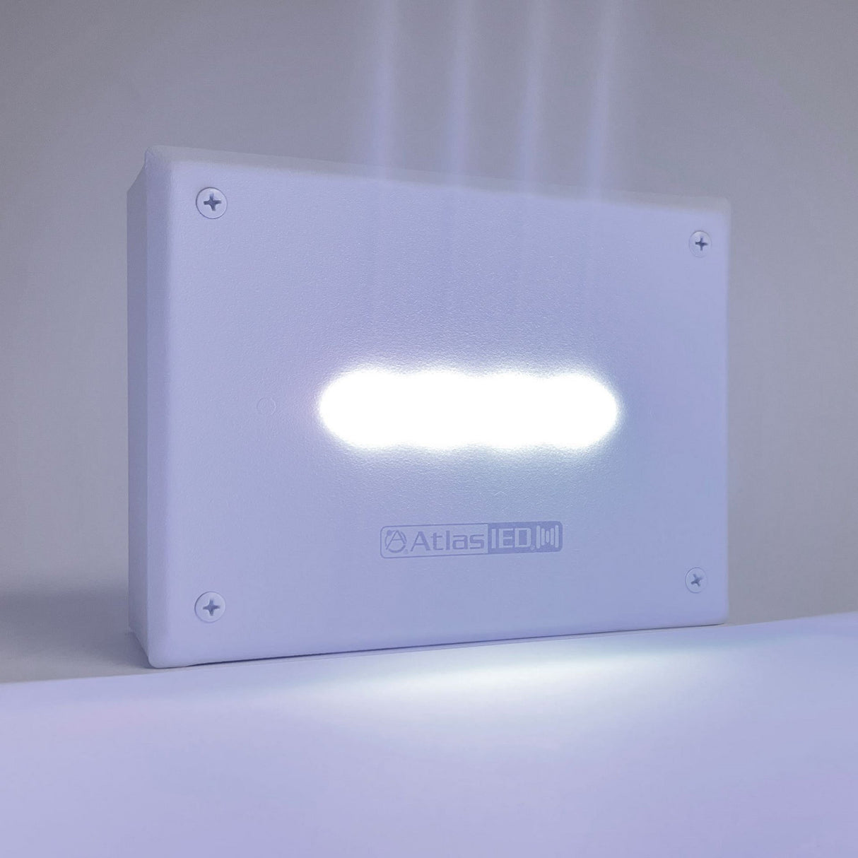 AtlasIED IP‑F Indoor Wall‑Mount LED Flasher with PoE+