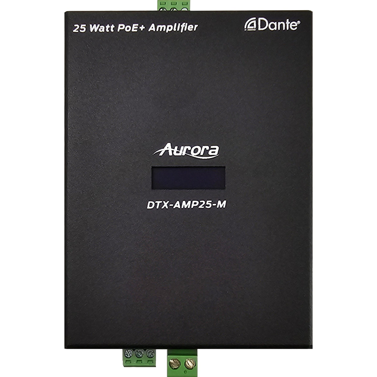 Aurora DTX-AMP25-M Dante 25 Watt PoE+ Amplifier