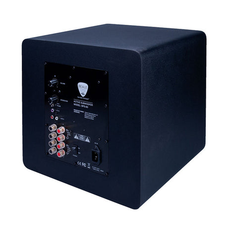 Beale Street Audio BPS-80 8-Inch In-Room Subwoofer with 200W Built-In Amplifier Black