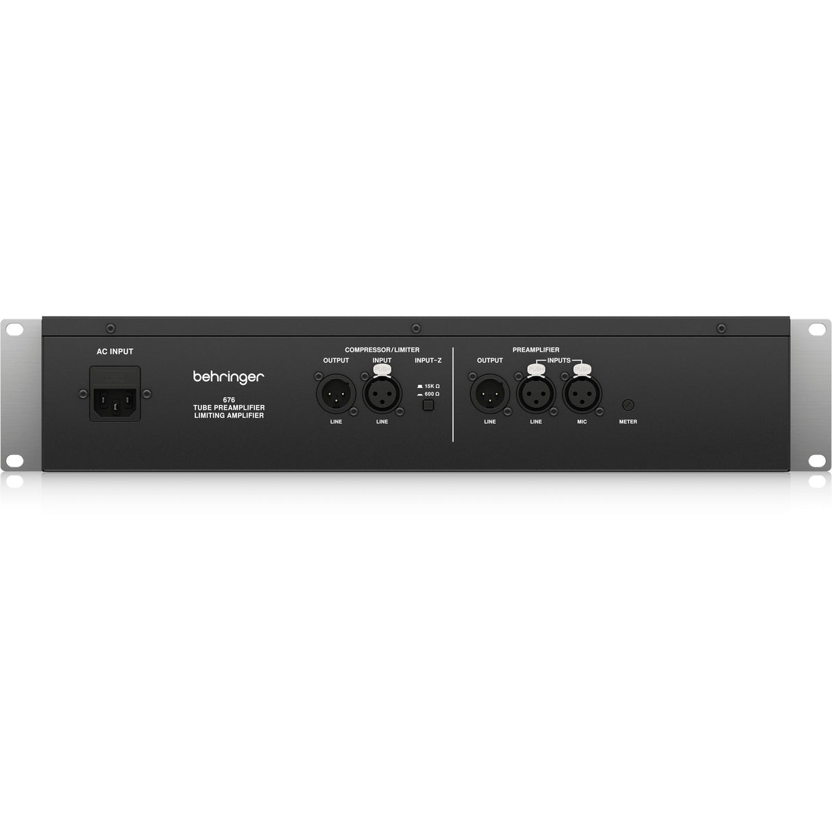 Behringer 676 Tube Microphone Preamplifier FET Compressor Rack Processor