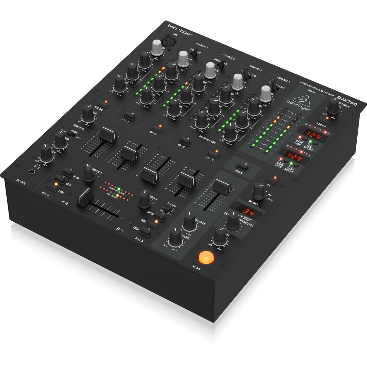 Behringer DJX750 5-Channel DJ Mixer