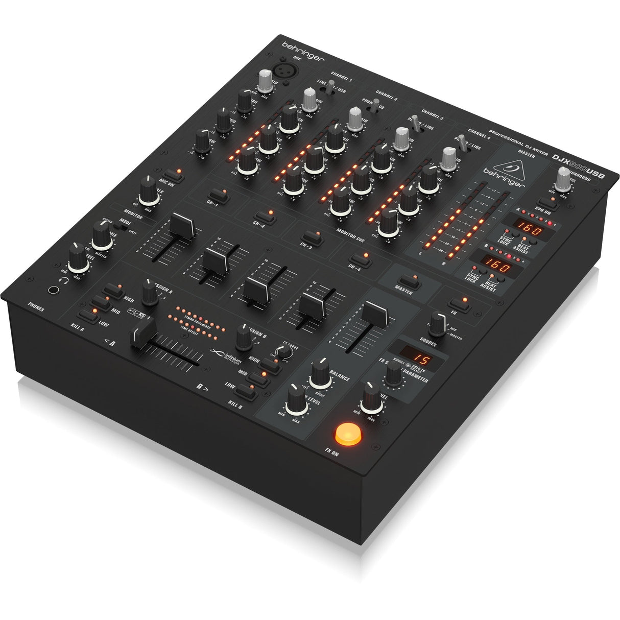 Behringer DJX900USB 5-Channel DJ Mixer with USB Interface
