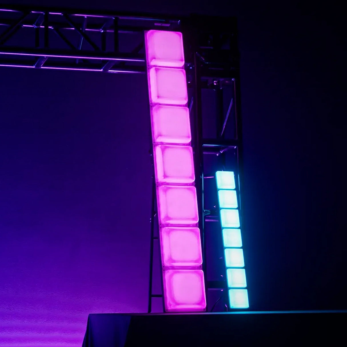 Blizzard Lighting InfiniPix Lil Spektro Modular-Designed 3-in-1 RGB LED Effect and Tripod Stand