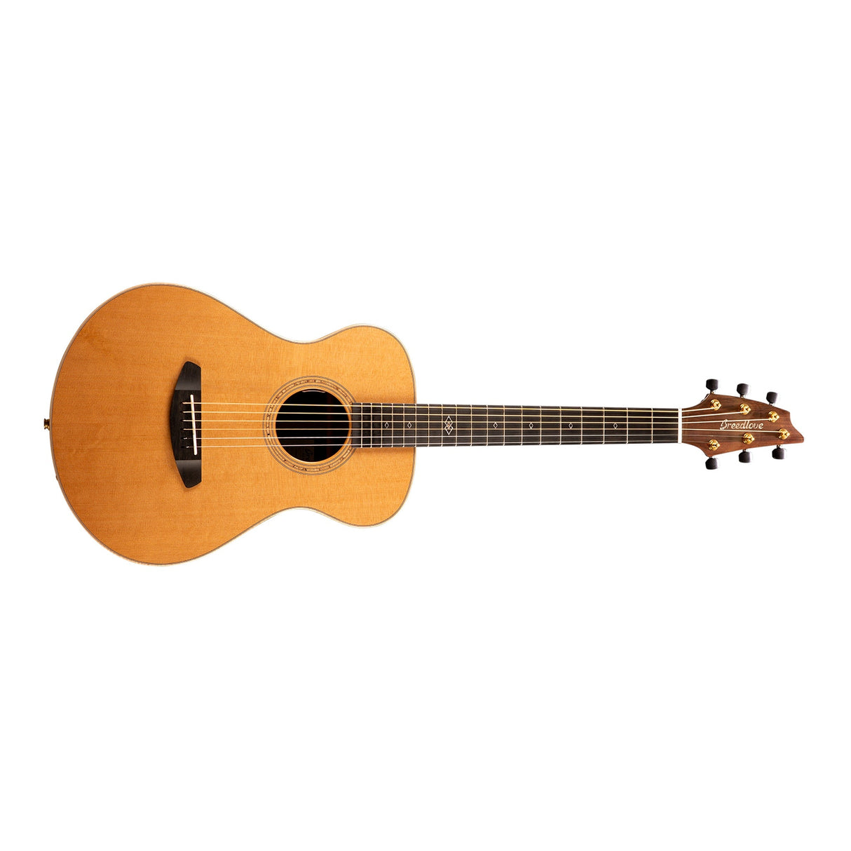 Breedlove Premier Companion E Red Cedar Brazilian Rosewood LTD Acoustic-Electric Guitar, Gloss Finish