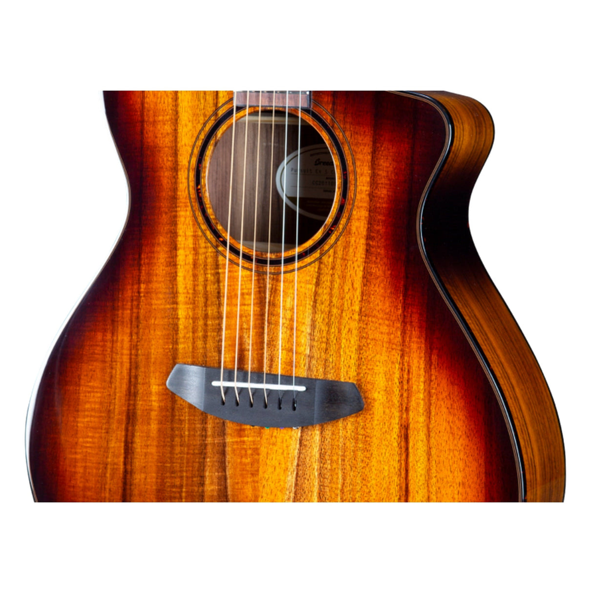 Breedlove Pursuit Exotic S Concert CE Acoustic-Electric Guitar, Edgeburst Finish