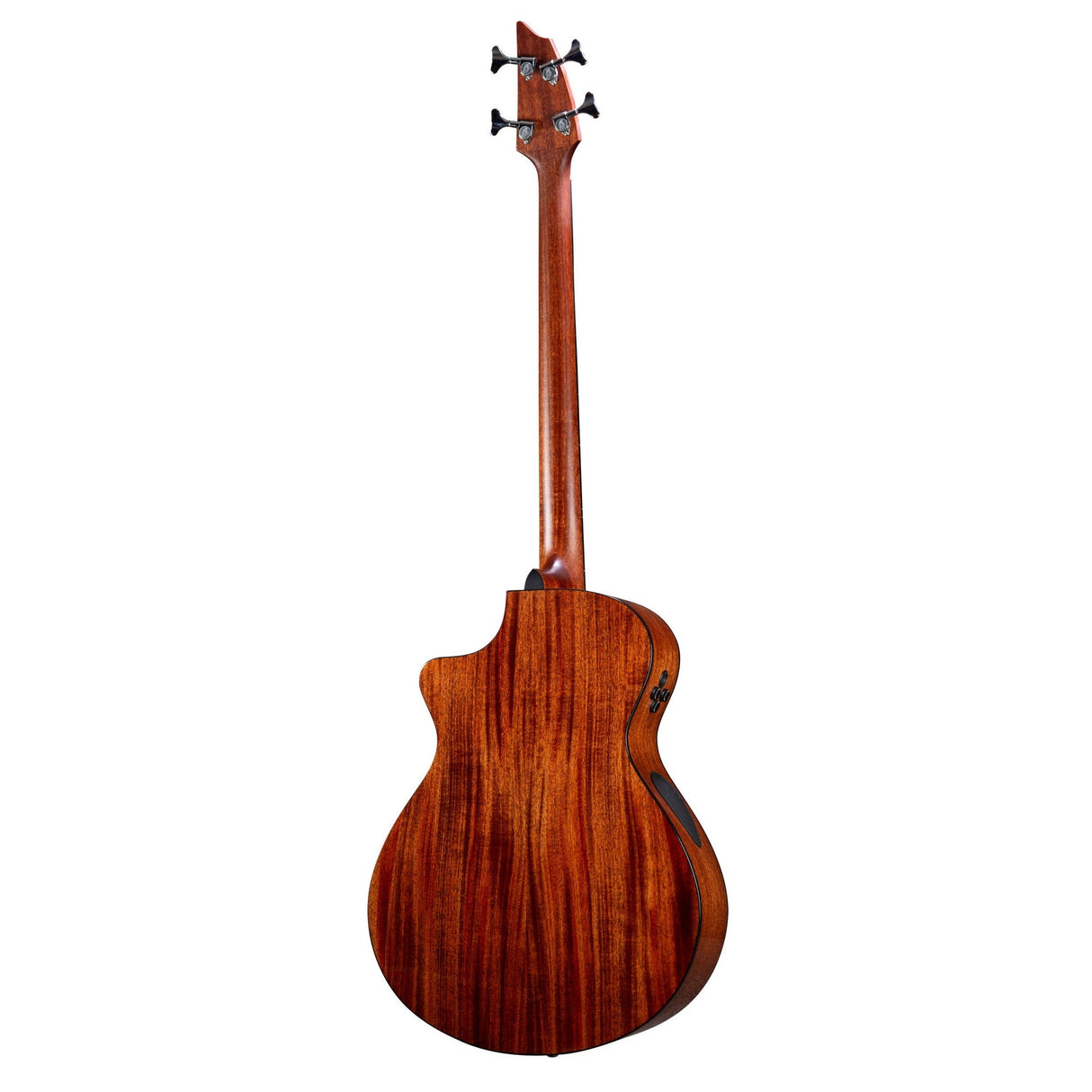Breedlove Solo Pro Dreadnought Concerto Edgeburst Bass CE, Red Cedar-African Mahogany Finish