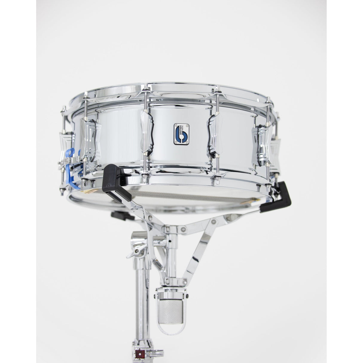 British Drum Co BB-14-60-SN Bluebird Series Chrome Over Brass Snare Drum