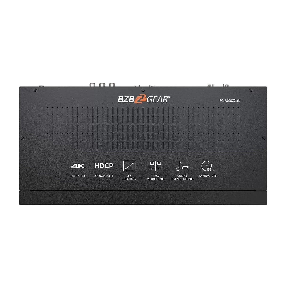 BZBGEAR BG-PSC6x2-4K 6x2 4K Conference Room Presentation Switcher Scaler