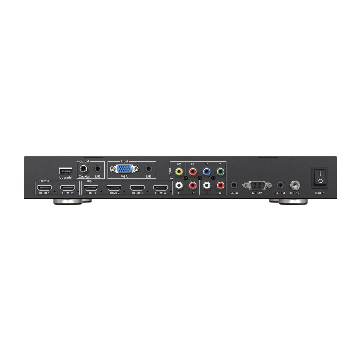 BZBGEAR BG-PSC7X2 7x2 4K Presentation Switcher Scaler