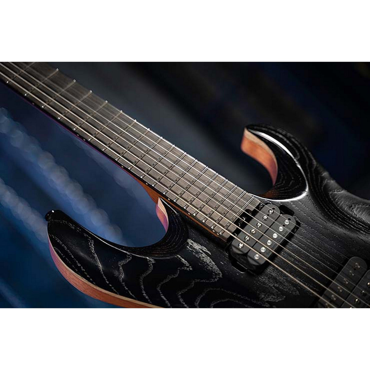 Cort KX700 Evertune Electric Guitar Ash Top on Mahogany Body - guitar