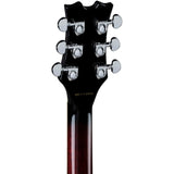 Dean Guitars Backwoods 6 Banjo Guitar, Six String with Pickup, Black Chrome