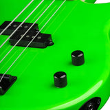 Dean Guitars Custom Zone Nuclear Green Electric Bass Guitar