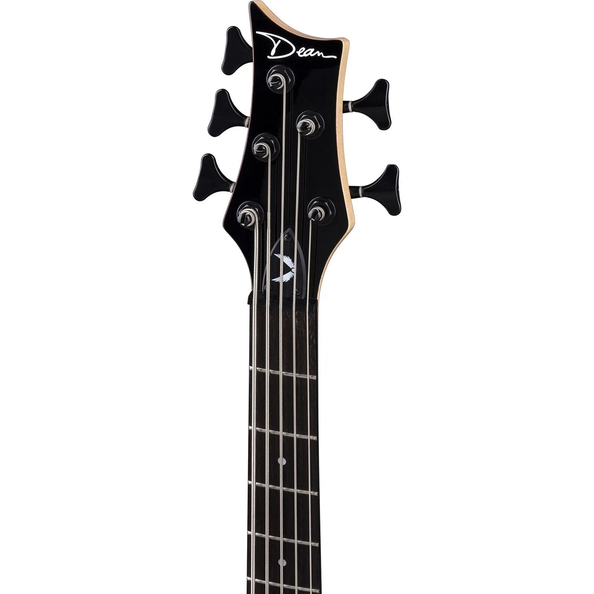 Dean Guitars Edge 09 5 String Classic Electric Bass Guitar, Black