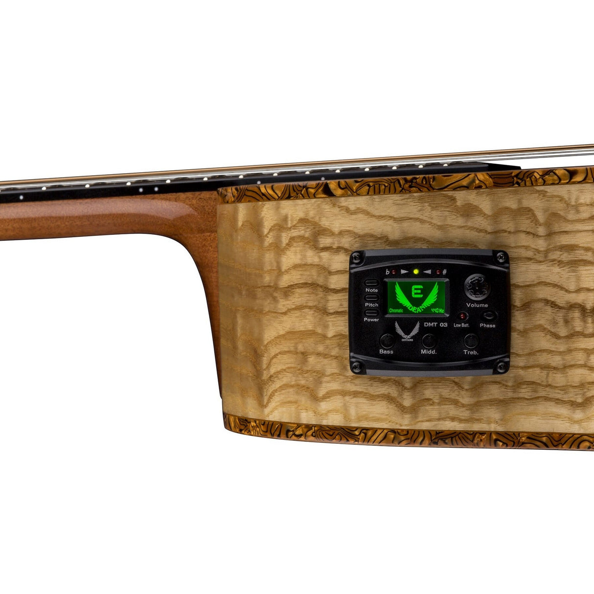 Dean Guitars Exotica Quilt Ash Acoustic-Electric Guitar 6-String - guitar