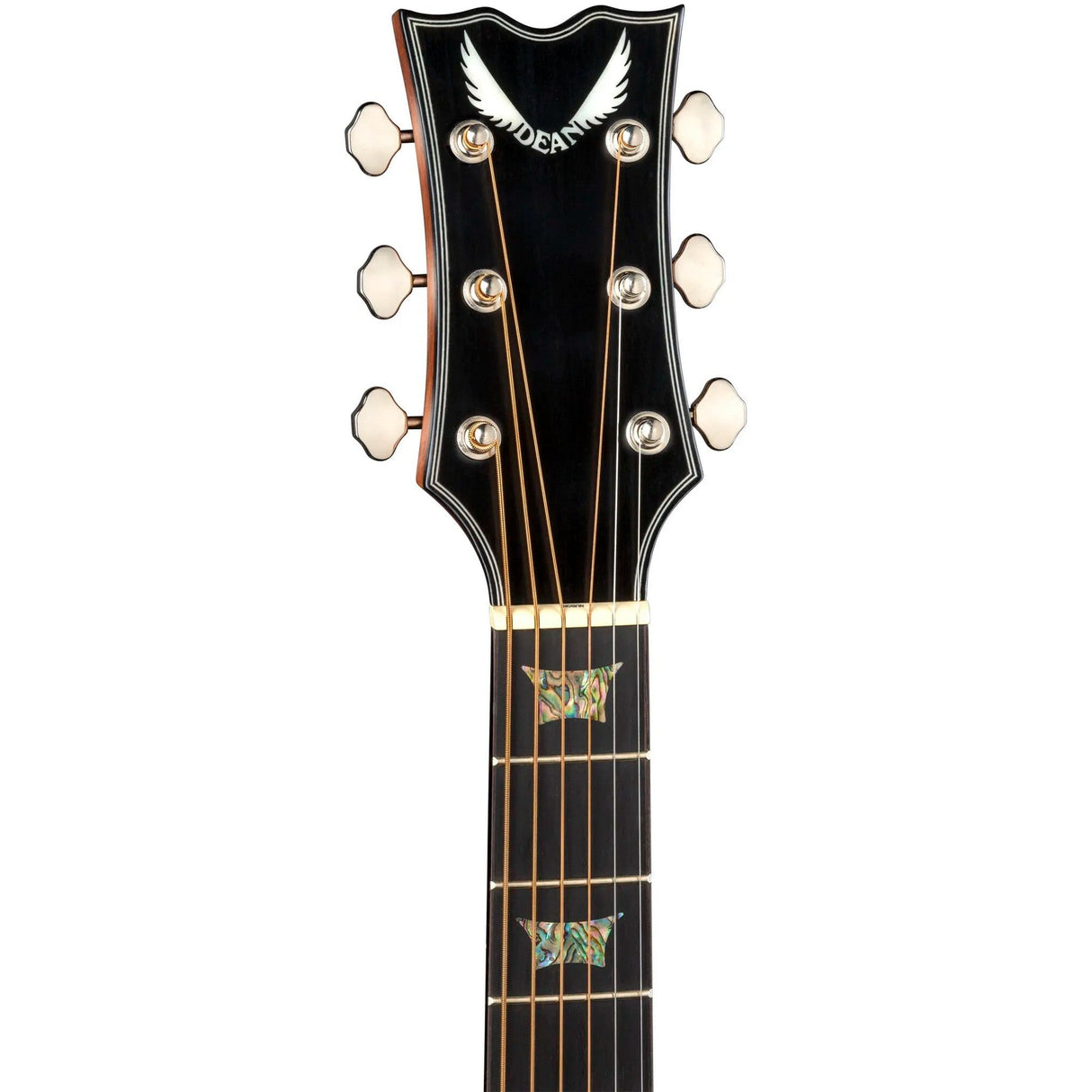 Dean Guitars ST Augustine Elite Dread Solid Top A/E Mahogany Acoustic/Electric Guitar - guitar
