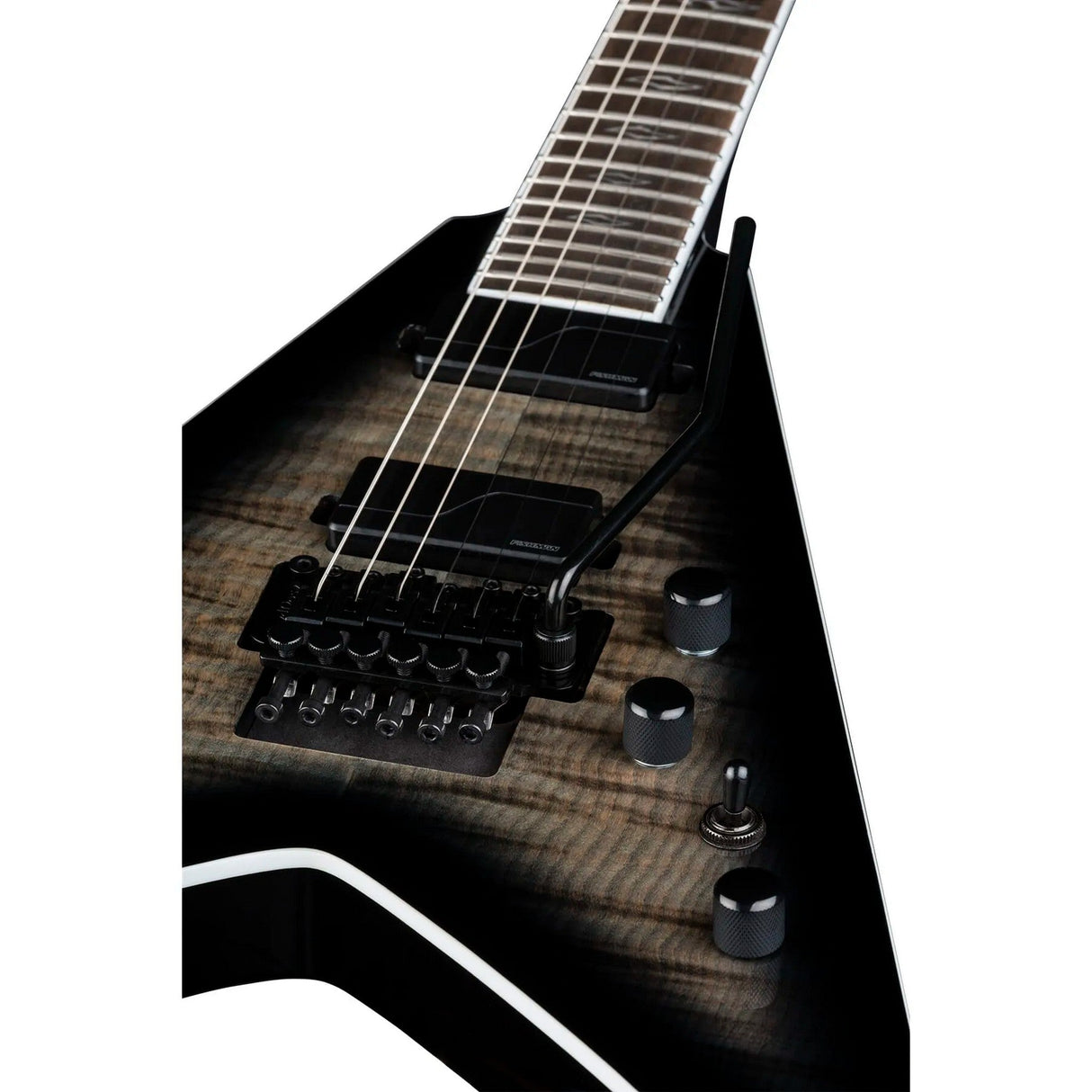 Dean Guitars Vengeance Select Floyd Fluence Charcoal Burst Electric Guitar 6-String - guitar