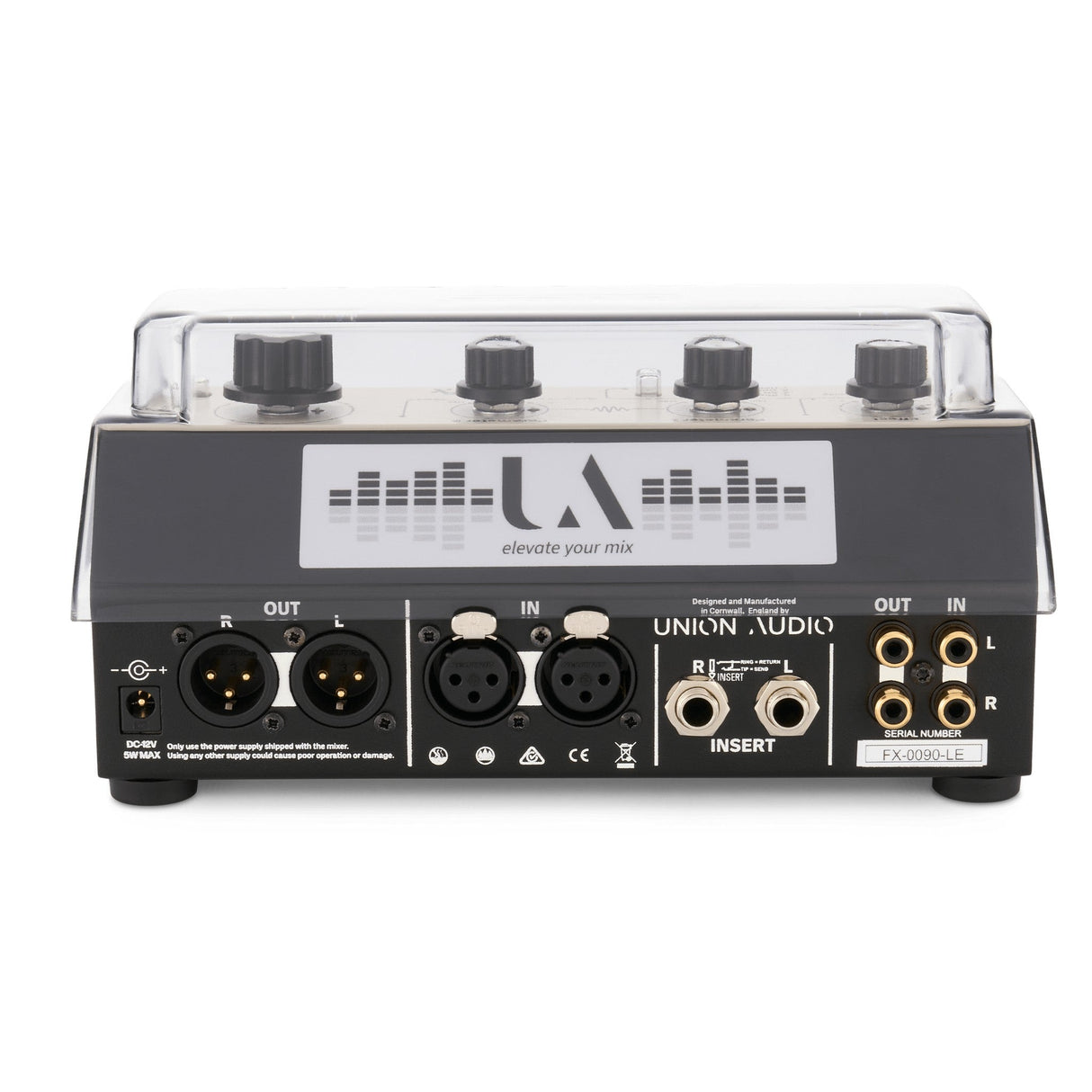 Decksaver DS-PC-LEFX Clear Cover for Union Audio LE FX