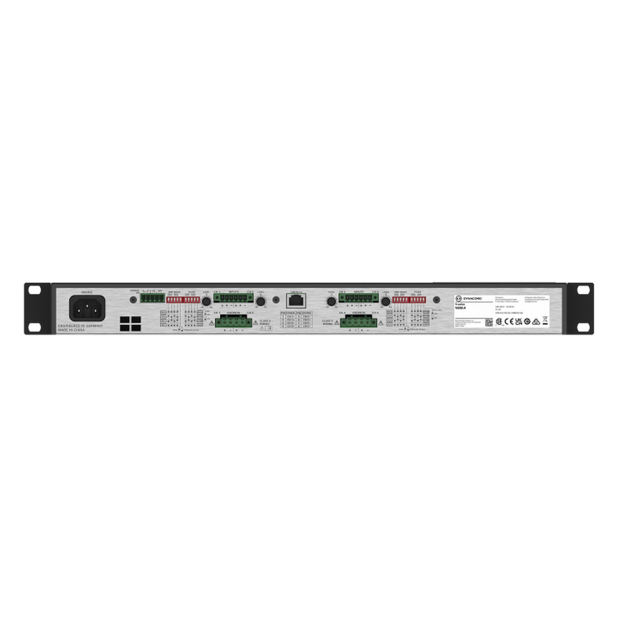Dynacord V600:4 600W Multichannel Power Amplifier