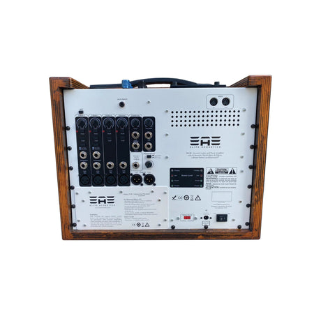 Elite Acoustics D6-58 120-Watt 6-Channel Bluetooth Acoustic Guitar and Vocal Amplifier - amps