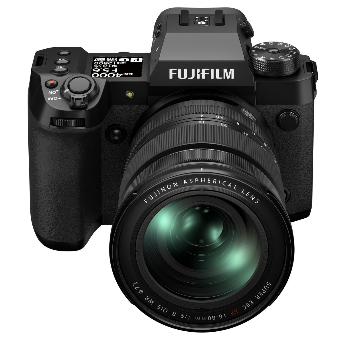 Fujifilm X-H2 Mirrorless Camera Body with Optional XF16-80mmF4 R OIS WR Lens Kit