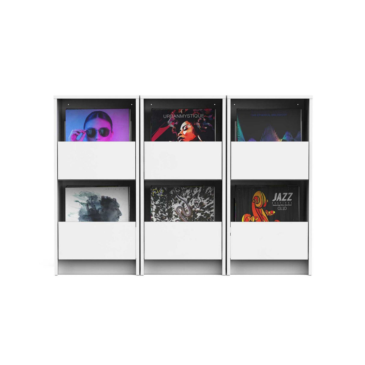 Glorious Vinyl Vault Record Storage Cabinet