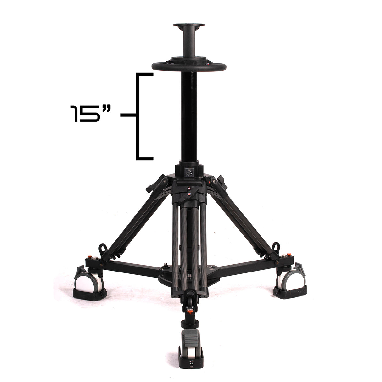 Ikan PT419W-TM-PEDESTAL 19-Inch Widescreen Teleprompter with Talent Monitor, Pedestal, and Dolly Turnkey