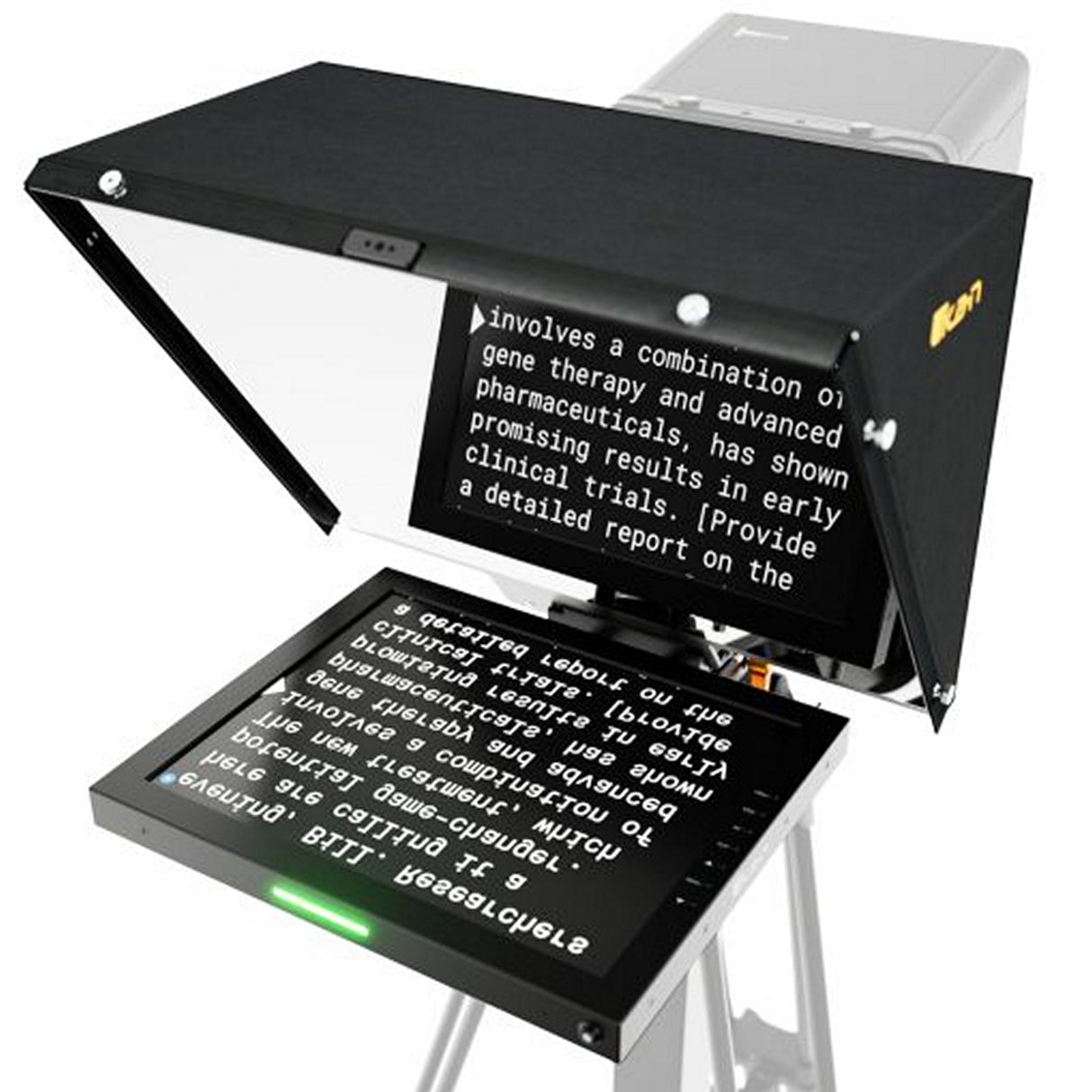 Ikan PT415W-TK 15-inch Teleprompter Tripod Dolly Turnkey System