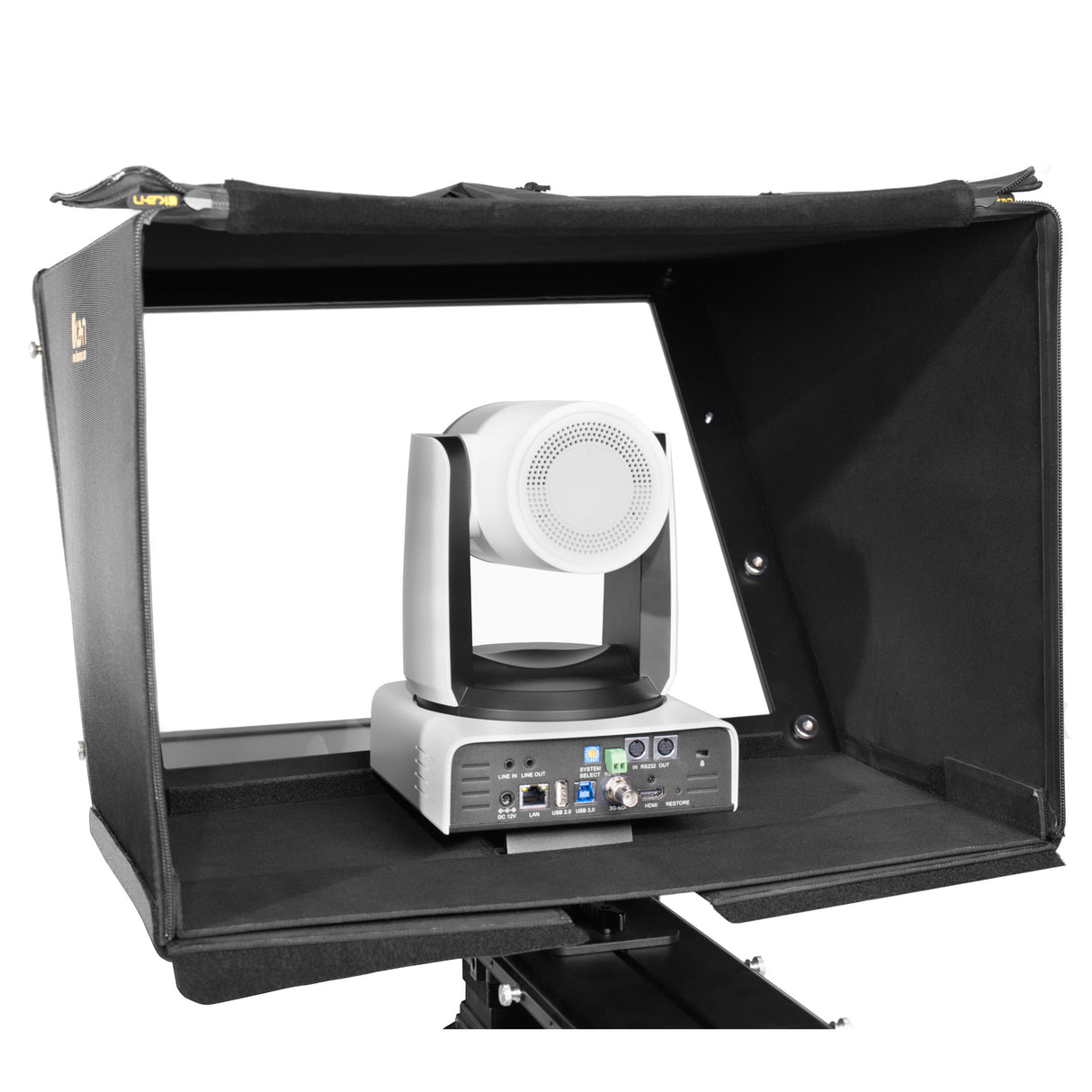 Ikan PT419W-PTZ-TK 19-Inch PTZ Teleprompter with Travel Kit