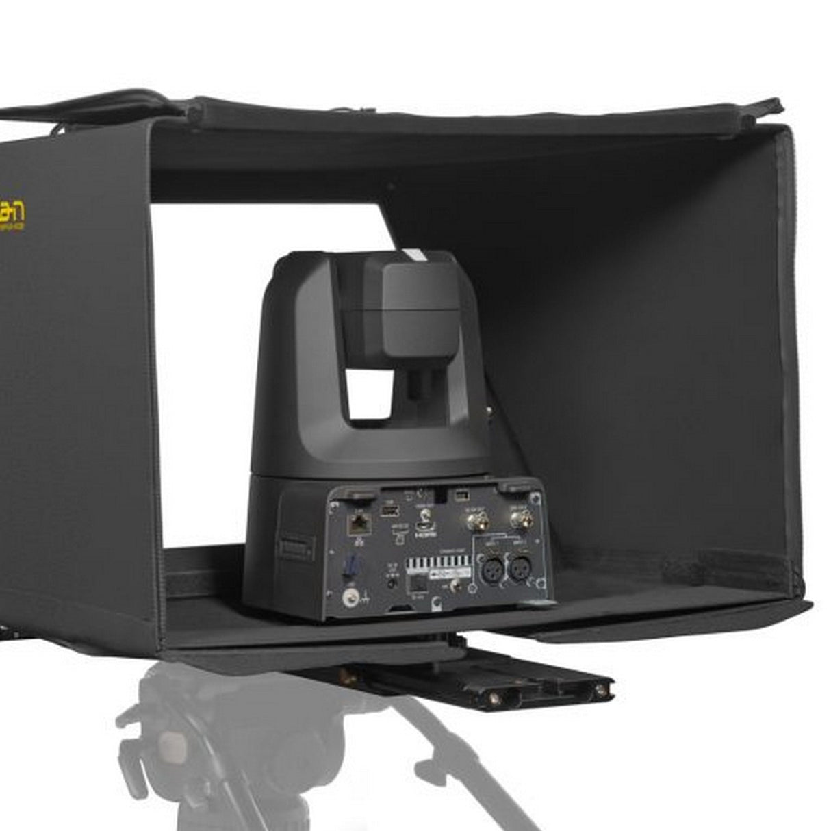 Ikan Aura Professional High Bright PTZ Teleprompter with Widescreen Tally SDI Monitor, 21-Inch