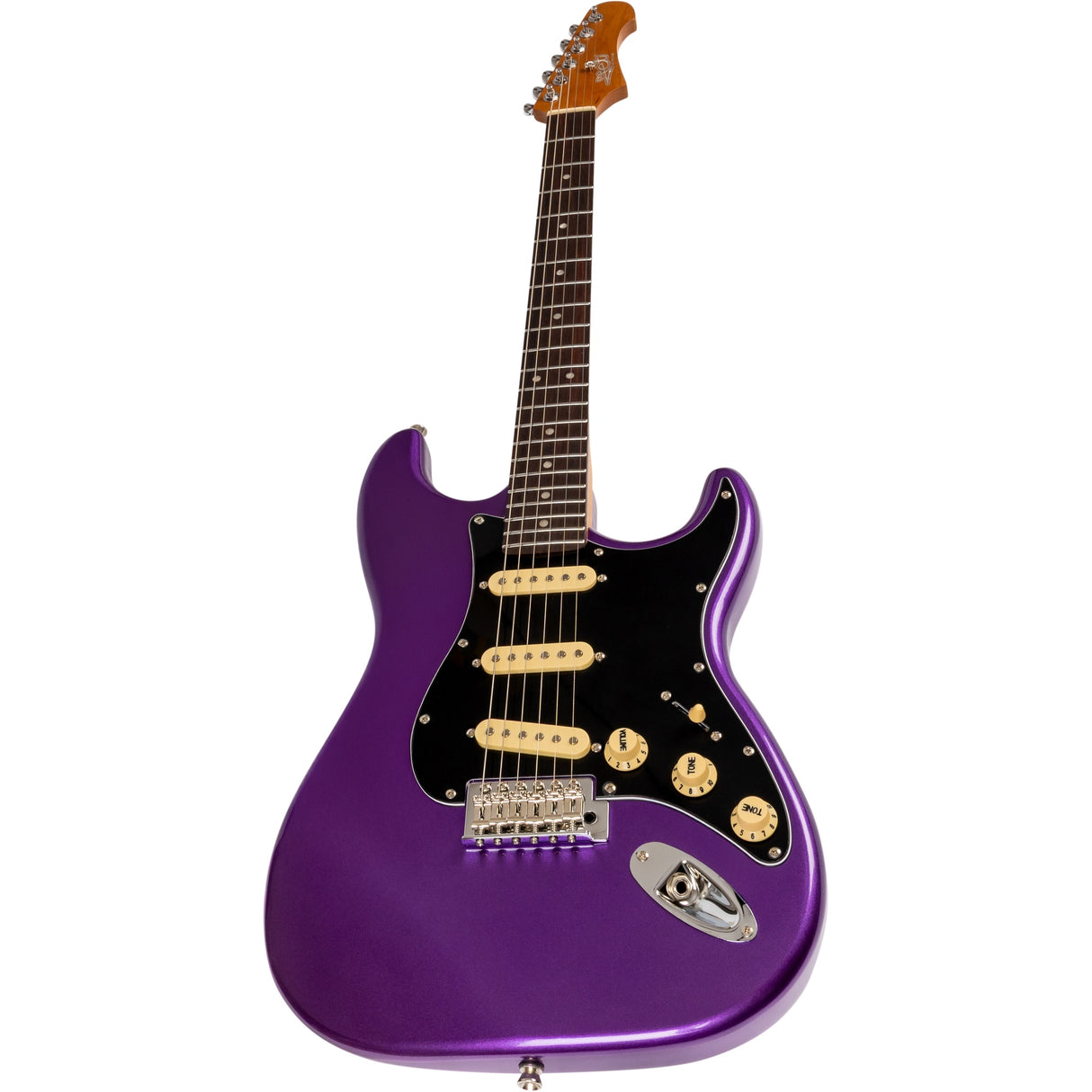 Jet Guitars JS-300 PLM R Electric Guitar,  Plum Finish