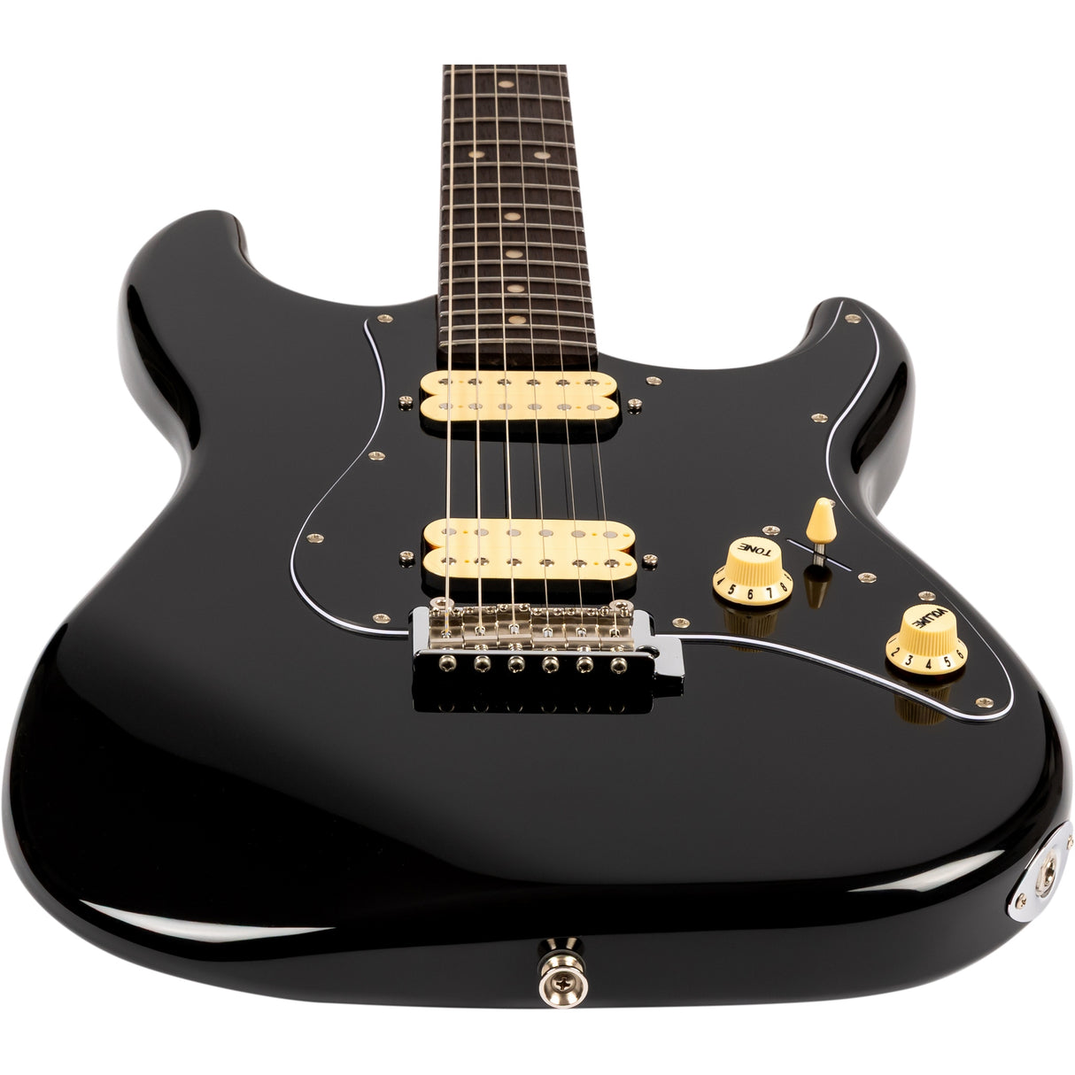 Jet Guitars JS-400 BKR H Electric Guitar, Black Finish