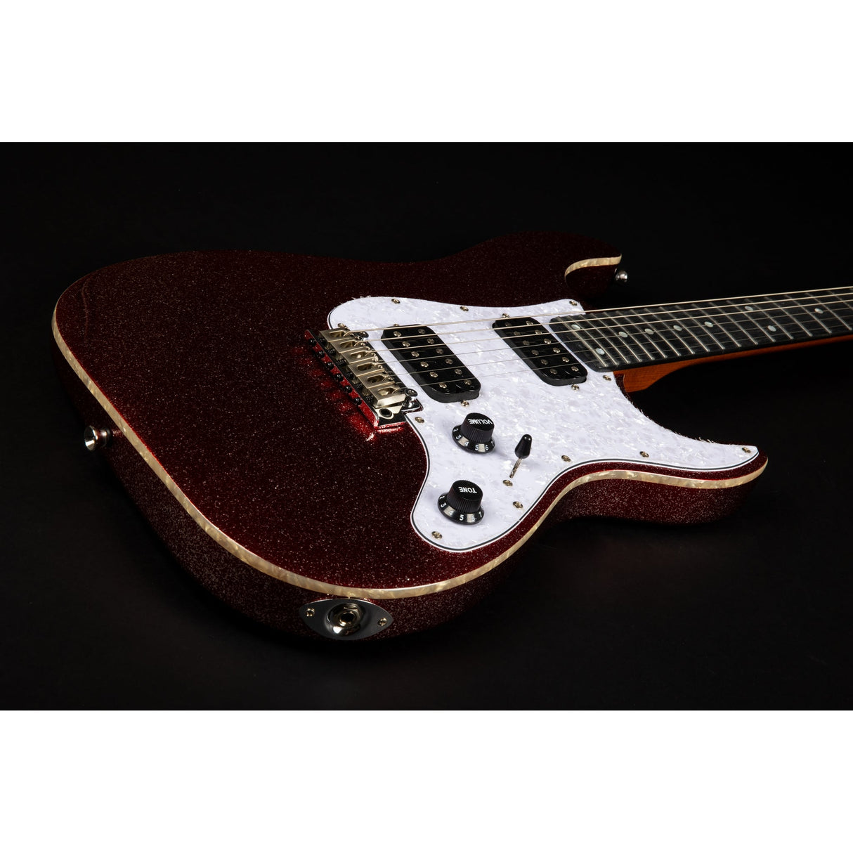 JET Guitars JS-500 Canadian Maple Basswood Electric Guitar with HH Alnico Pickup - guitar