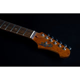 Jet Guitars JT 300 BL R SS Basswood Body Electric Guitar with Roasted Maple Neck and Rosewood Fretboard