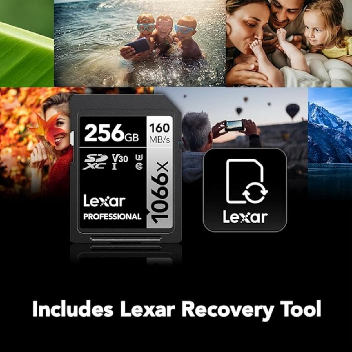 Lexar Professional SILVER Series 1066x SDXC UHS-I Memory Card, 256GB