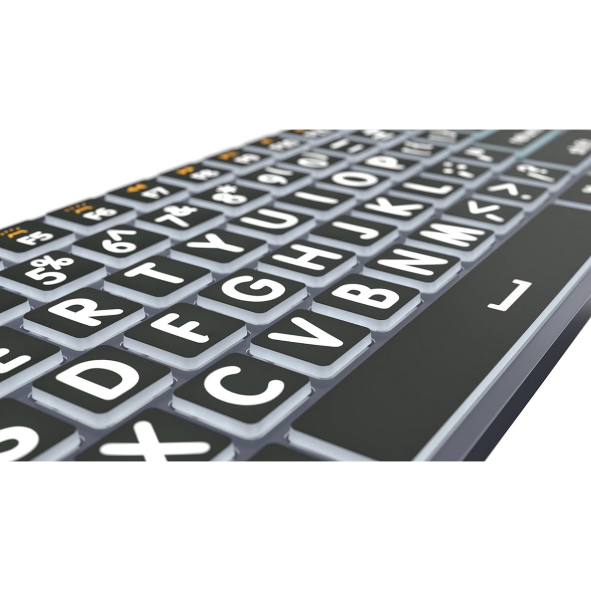 Logickeyboard Mac TITAN Large Print Slimline Keyboard