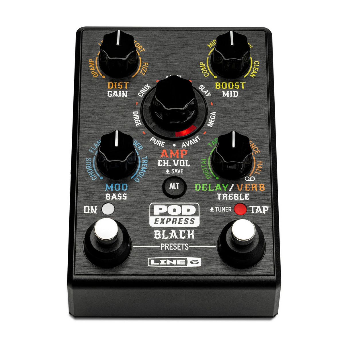 Line 6 POD Express Portable Guitar Amplifier Modeler Black