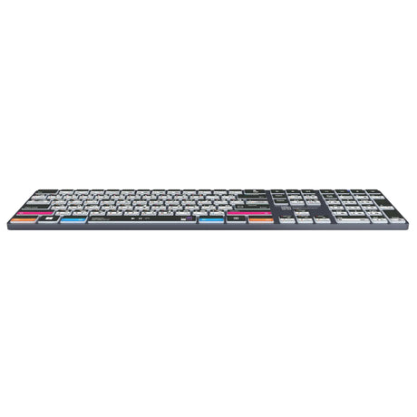 Logickeyboard TITAN Wireless Backlit Keyboard for Premiere Pro/After Effects PC US Windows