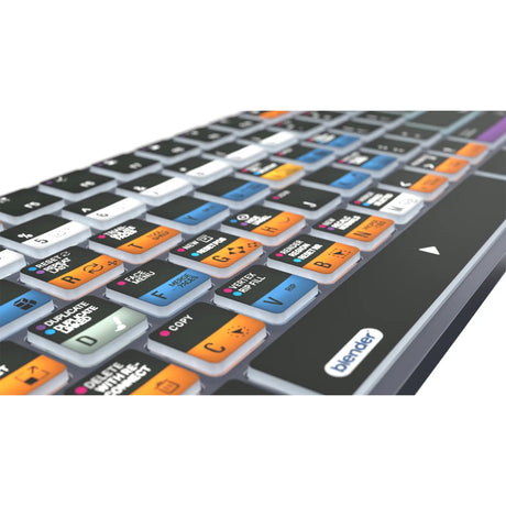 Logickeyboard TITAN Wireless Backlit Keyboard for Blender 3D US Windows