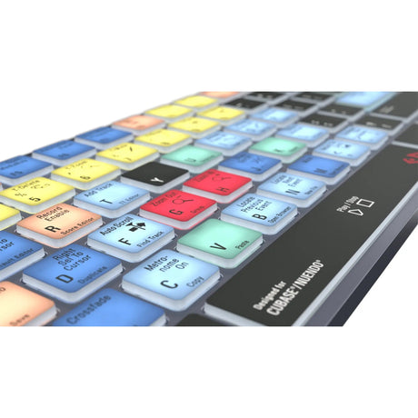 Logickeyboard TITAN Wireless Backlit Keyboard for Cubase/Nuendo US Windows