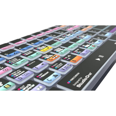 Logickeyboard TITAN Wireless Backlit Keyboard for Studio One US Windows