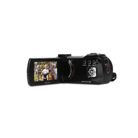 Minolta MN200NV 1080p HD 24 MP Night Vision Digital Camcorder with WiFi Black