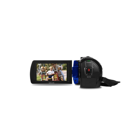 Minolta MN200NV 1080p HD 24 MP Night Vision Digital Camcorder with WiFi Blue