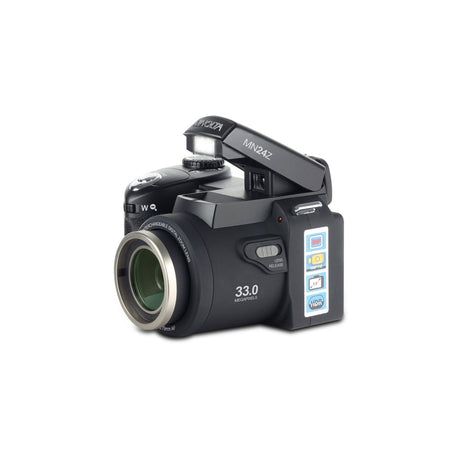 Minolta MN24Z 33 MP 1080p HD Digital Camera with Interchangeable Lens Kit Black