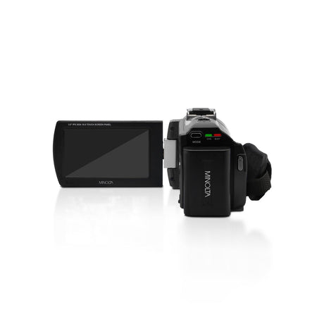 Minolta MN2K50NV 2.7K Ultra HD 48 MP Night Vision Camcorder Black