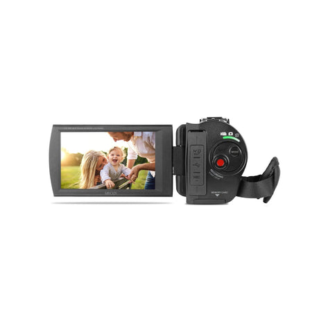 Minolta MN4K100Z 4K Ultra HD Camcorder with 10x Optical Zoom Black