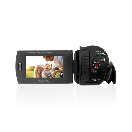 Minolta MN4K30NV 4K Ultra HD 30 MP Night Vision Camcorder Black