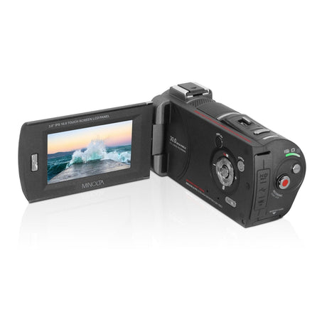 Minolta MN4K30NV 4K Ultra HD 30 MP Night Vision Camcorder Gunmetal